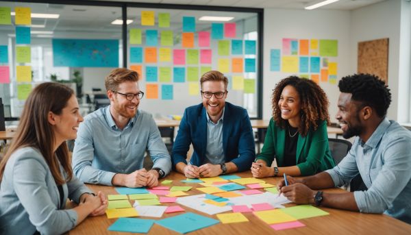 Cohésion d'équipe et animations collaboratives