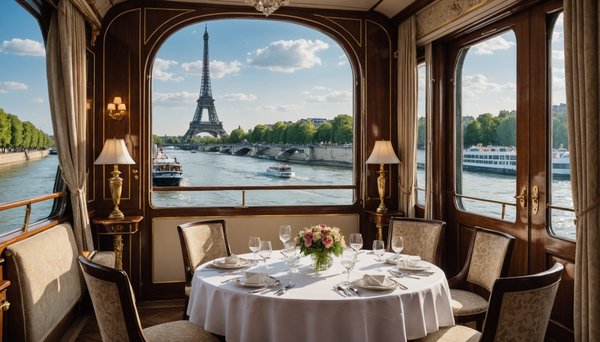Expériences inoubliables : optez pour une croisière de luxe sur la seine à paris