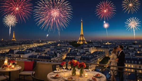 Où fêter le réveillon à paris avec une vue imprenable sur la capitale ?
